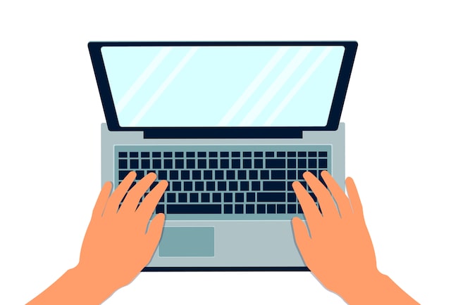 Adults with ADHD may find typing a helpful activity