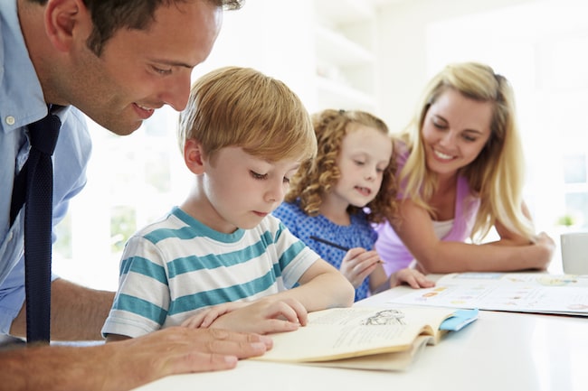 Teaching reading programs in a homeschool context