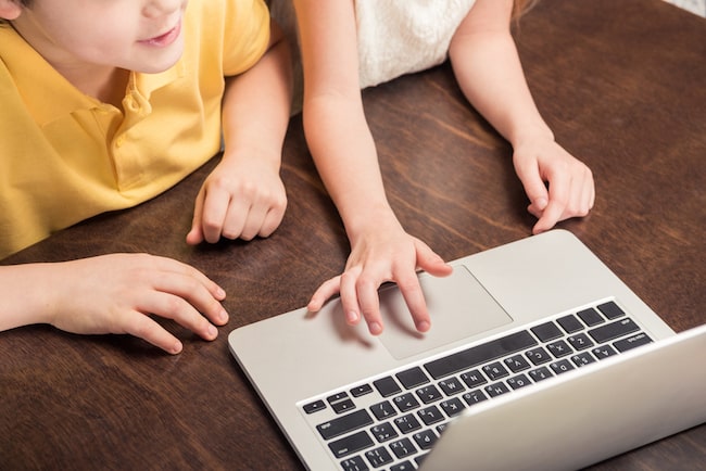 Typing can teach letters and reinforce phonics and support literacy skills development