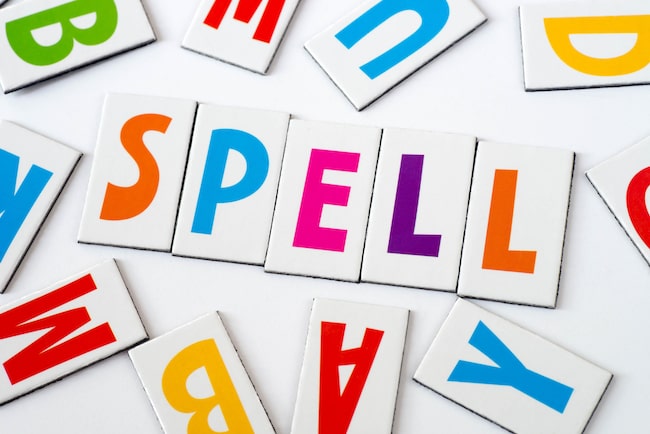 Challenging spelling words