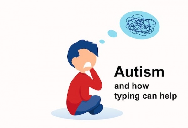 Autism and typing as a form of augmentative communication