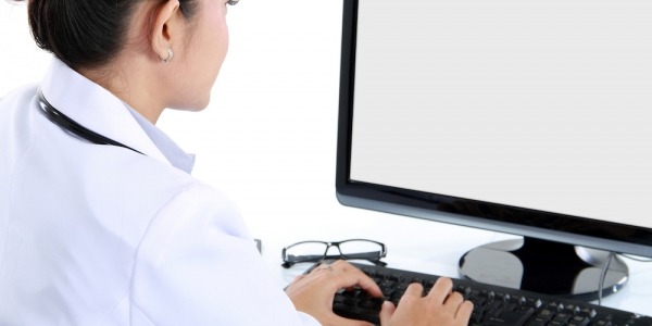 Maria is a doctor and English language learner with dyslexia who is learning to type